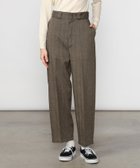 【ビショップ/Bshop】の別注 ワイド スラックス WOMEN 人気、トレンドファッション・服の通販 founy(ファニー) ファッション Fashion レディースファッション Fashion for Women ストレート Straight, Straight Cut スラックス Slacks, Dress Pants ハイライズ High Rise, High Waist ワイド Wide, Wide Fit ワーク Workwear, Utility Style 別注 Limited Edition, Custom Order thumbnail BROWN系1|ID: prp329100004823183 ipo3291000000035071795