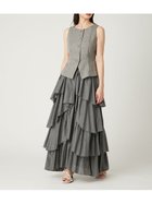 【フレイ アイディー/FRAY I.D】のシアーティアードスカート 人気、トレンドファッション・服の通販 founy(ファニー) ファッション Fashion レディースファッション Fashion for Women スカート Skirts ティアードスカート Tiered Skirts アシンメトリー Asymmetrical Style シアー Sheer, See-Through ストライプ Stripe, Striped Pattern スマート Smart, Elegant ティアード Tiered, Tiered Style フリル Frill, Ruffle ランダム Random, Irregular リブニット Rib Knit, Ribbed Knit thumbnail GRY[006]|ID: prp329100004823205 ipo3291000000035072104