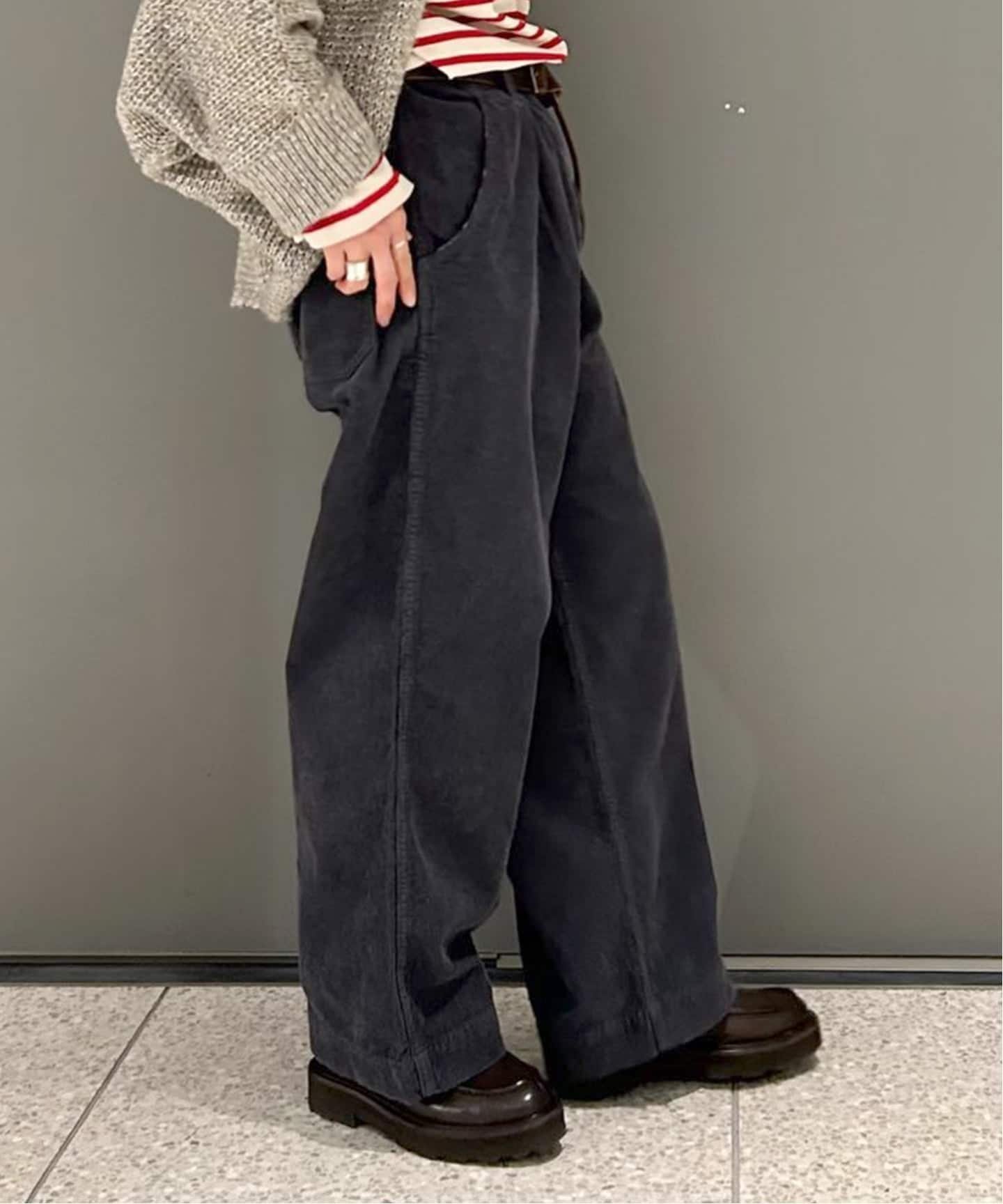 【ジャーナルスタンダード ラックス/journal standard luxe】のオーバーダイコールワークパンツ 人気、トレンドファッション・服の通販 founy(ファニー) 　ファッション　Fashion　レディースファッション　Fashion for Women　パンツ　Pants & Trousers　2025年　2025　2025-2026秋冬・A/W　Autumn/Winter 2025–26 AW25–26　コーデュロイ　Corduroy, Cord Fabric　ストレート　Straight, Straight Cut　スマート　Smart, Elegant　ワーク　Workwear, Utility Style　 other-1|ID: prp329100004823212 ipo3291000000035072168