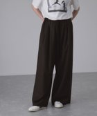 【アダム エ ロペ/ADAM ET ROPE'】のイージースラックス 人気、トレンドファッション・服の通販 founy(ファニー) ファッション Fashion レディースファッション Fashion for Women インナー Innerwear ギャザー Gathered, Ruffled コンパクト Compact, Small Size スラックス Slacks, Dress Pants セットアップ Set-Up, Coordinated Outfit ダウン Down, Puffer ポケット Pocket, Pocket Detail リラックス Relax, Relaxed Fit 楽ちん Easy Fit, Comfortable ワイド Wide, Wide Fit A/W・秋冬 Autumn/Winter おすすめ Recommended / Our Picks 2026年 2026 thumbnail ダークブラウン(20)|ID: prp329100004823218 ipo3291000000035072269