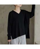 【イエナ/IENA】のライトウールVネックプルオーバー 人気、トレンドファッション・服の通販 founy(ファニー) ファッション Fashion レディースファッション Fashion for Women トップス・カットソー Cut & Sew Tops カジュアルプルオーバー・ニットトップス Pullovers & Knit Tops / Casual Pullovers Vネックトップス V-Neck Tops / V-Cut Neckline Shirts 2025年 2025 2025-2026秋冬・A/W Autumn/Winter 2025–26 AW25–26 ポンチョ Poncho, Cape Style thumbnail ブラック|ID: prp329100004823239 ipo3291000000035072442