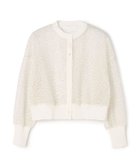 【トゥモローランド/TOMORROWLAND】のチュールエンブロイダリー レースショートカーディガン 人気、トレンドファッション・服の通販 founy(ファニー) ファッション Fashion レディースファッション Fashion for Women トップス・カットソー Cut & Sew Tops カーディガン・羽織り Layered Style Cardigans おすすめ Recommended / Our Picks インナー Innerwear カーディガン Cardigan, Knitwear ショート Short, Short Length チュール Tulip, Tulip Motif トレンド Trend, Trending Now フロント Front, Front Design エレガント 上品 Elegant thumbnail 11 ホワイト系|ID: prp329100004823240 ipo3291000000035072474