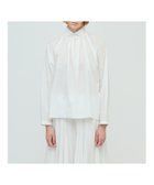 【マーコート/MARcourt】のmizuiro ind スタンドシャツカラーギャザーシャツ 人気、トレンドファッション・服の通販 founy(ファニー) ファッション Fashion レディースファッション Fashion for Women トップス・カットソー Cut & Sew Tops シャツ・ブラウス・オフィスカジュアル Elegant Blouses & Button-Ups ギャザー Gathered, Ruffled シンプル Simple, Minimal スタンド Stand Collar, Upright Stand フレア Flare, Flared ポケット Pocket, Pocket Detail 人気 Popular, Best Seller 無地 Plain, Solid Color 長袖 Long Sleeve, Full Sleeve thumbnail オフホワイト|ID: prp329100004823247 ipo3291000000035072527
