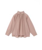 【マーコート/MARcourt】のmizuiro ind スタンドシャツカラーギャザーシャツ 人気、トレンドファッション・服の通販 founy(ファニー) ファッション Fashion レディースファッション Fashion for Women トップス・カットソー Cut & Sew Tops シャツ・ブラウス・オフィスカジュアル Elegant Blouses & Button-Ups ギャザー Gathered, Ruffled シンプル Simple, Minimal スタンド Stand Collar, Upright Stand フレア Flare, Flared ポケット Pocket, Pocket Detail 人気 Popular, Best Seller 無地 Plain, Solid Color 長袖 Long Sleeve, Full Sleeve thumbnail スモークピンク|ID: prp329100004823247 ipo3291000000035072531