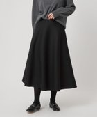 【ユナイテッドアローズ/UNITED ARROWS】のconte リバー フレアスカート 人気、トレンドファッション・服の通販 founy(ファニー) ファッション Fashion レディースファッション Fashion for Women スカート Skirts Aライン・フレアスカート A-Line & Flared Skirts シンプル Simple, Minimal フレア Flare, Flared ポケット Pocket, Pocket Detail エレガント 上品 Elegant thumbnail BLACK|ID: prp329100004823252 ipo3291000000035072562