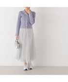 【プロポーション ボディドレッシング/PROPORTION BODY DRESSING】の《EDIT COLOGNE》ラメプリーツスカート 人気、トレンドファッション・服の通販 founy(ファニー) ファッション Fashion レディースファッション Fashion for Women スカート Skirts プリーツスカート / 上品フェミニンスタイル Pleated Skirts スウェット / スエット Sweatshirt, Sweatwear チュール Tulip, Tulip Motif フェミニン Feminine, Girly プリーツ Pleats, Pleated thumbnail グレー|ID: prp329100004823258 ipo3291000000035072597