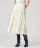 【アナイ/ANAYI】のフェイクスエードプリーツスカート 人気、トレンドファッション・服の通販 founy(ファニー) ファッション Fashion レディースファッション Fashion for Women スカート Skirts プリーツスカート / 上品フェミニンスタイル Pleated Skirts エレガント 上品 Elegant スマート Smart, Elegant 定番 Standard, Basic Item フレア Flare, Flared プリーツ Pleats, Pleated A/W・秋冬 Autumn/Winter 再入荷 Restock / Back in Stock ビジネス 仕事 通勤 Business / Work / Commuting thumbnail off white|ID: prp329100004823263 ipo3291000000035072649