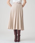 【アナイ/ANAYI】のフェイクスエードプリーツスカート 人気、トレンドファッション・服の通販 founy(ファニー) ファッション Fashion レディースファッション Fashion for Women スカート Skirts プリーツスカート / 上品フェミニンスタイル Pleated Skirts エレガント 上品 Elegant スマート Smart, Elegant 定番 Standard, Basic Item フレア Flare, Flared プリーツ Pleats, Pleated A/W・秋冬 Autumn/Winter 再入荷 Restock / Back in Stock ビジネス 仕事 通勤 Business / Work / Commuting thumbnail pink beige|ID: prp329100004823263 ipo3291000000035072651