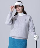 【マスターバニーエディション/MASTER BUNNY EDITION】のロゴクルーネックニットプルオーバー 人気、トレンドファッション・服の通販 founy(ファニー) ファッション Fashion レディースファッション Fashion for Women トップス・カットソー Cut & Sew Tops ニット Knit Tops & Sweaters カジュアルプルオーバー・ニットトップス Pullovers & Knit Tops / Casual Pullovers インナー Innerwear ゴルフ Golf ハイネック High Neck, Mock Neck ポロシャツ Polo Shirt, Collared Tee ワンポイント One Point, Statement Accent thumbnail ホワイト系|ID: prp329100004823273 ipo3291000000035072778