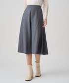 【アナイ/ANAYI】の【セットアップ対応商品】エキストラファインメリノフレア スカート charcoal grey|ID: prp329100004823275 ipo3291000000035072808