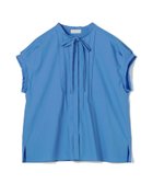 【トゥモローランド/TOMORROWLAND】のプロセスドコットン ピンタックフレンチスリーブブラウス 人気、トレンドファッション・服の通販 founy(ファニー) ファッション Fashion レディースファッション Fashion for Women トップス・カットソー Cut & Sew Tops シャツ・ブラウス・オフィスカジュアル Elegant Blouses & Button-Ups コンパクト Compact, Small Size スリーブ Sleeve, Long Sleeve / Short Sleeve タイプライター Typewriter Fabric, Crisp Cotton ボトム Bottoms, Lower Wear 定番 Standard, Basic Item thumbnail 63 ブルー|ID: prp329100004823283 ipo3291000000035072900