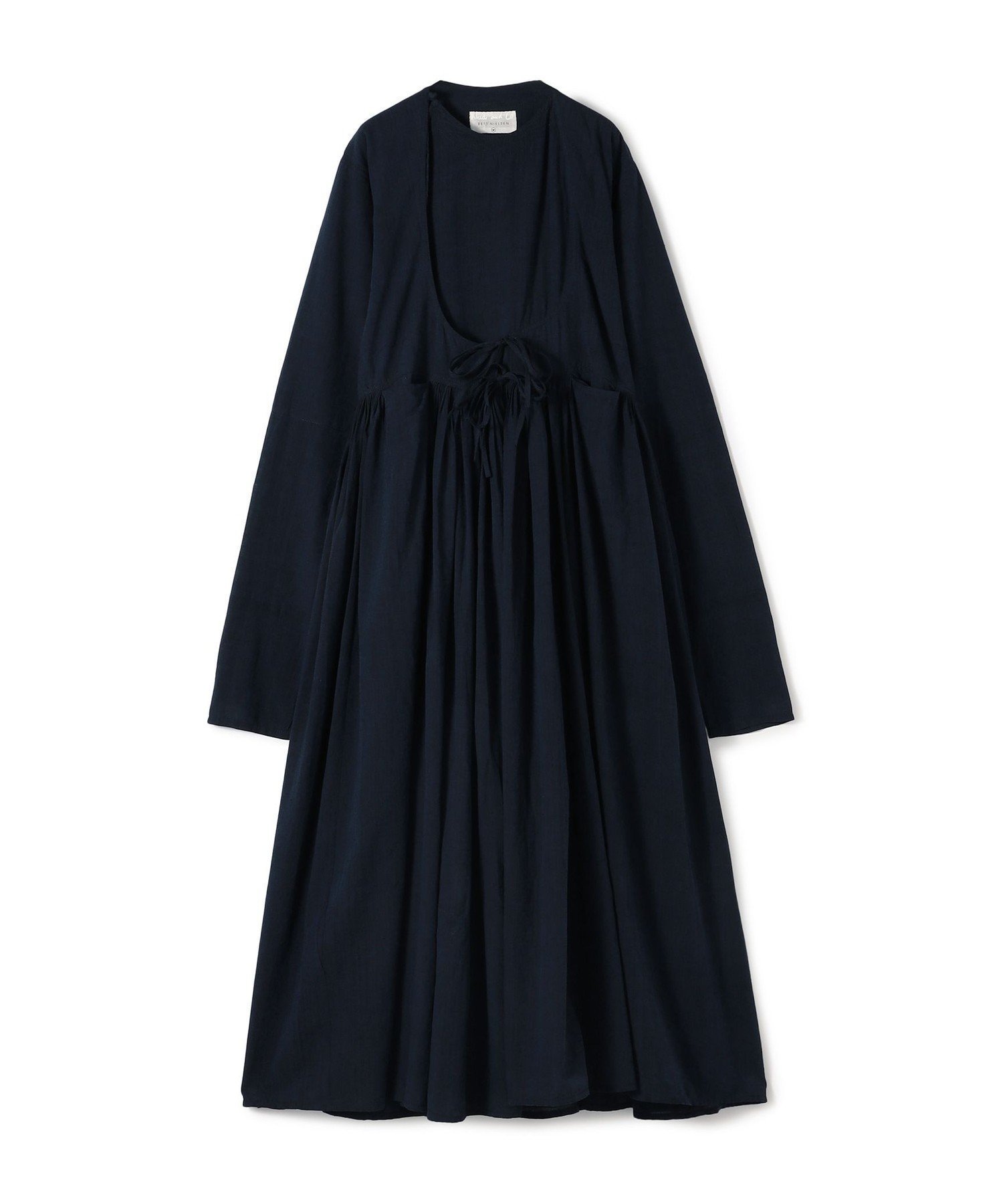 【トゥモローランド/TOMORROWLAND】のKhadi and Co NAGAR ギャザーワンピース 人気、トレンドファッション・服の通販 founy(ファニー) 　ファッション　Fashion　レディースファッション　Fashion for Women　ワンピース　Dresses　インド　Indian Textile　カシュクール　Wrap Design　ギャザー　Gathered, Ruffled　コレクション　Collection, Seasonal Line　フランス　France, French　フロント　Front, Front Design　リボン　Ribbon, Bow　 other-1|ID: prp329100004823315 ipo3291000000035073132