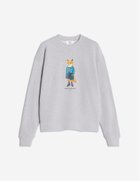 【メゾン キツネ/MAISON KITSUNE】のDRESSED FOX COMFORT SWEATSHIRT 人気、トレンドファッション・服の通販 founy(ファニー) ファッション Fashion レディースファッション Fashion for Women トップス・カットソー Cut & Sew Tops シャツ・ブラウス・オフィスカジュアル Elegant Blouses & Button-Ups レディースパーカー・カジュアルフーディー Casual Hoodies & Sweatshirts ロングTシャツ・Tシャツ Longline T-Shirts & Tees スウェット・クルーネックトップス Sweatshirts & Crewnecks / Relaxed Fit Sweat Tops ワンピース Dresses フォーマル・パーティードレス・結婚式用ドレス Elegant & Casual Dresses 冬 Winter / This Winter フレンチ French, French Style プリント Print, Printed Pattern エレガント 上品 Elegant 無地 Plain, Solid Color A/W・秋冬 Autumn/Winter 長袖 Long Sleeve, Full Sleeve thumbnail LIGHT GREY MELANGE|ID: prp329100004823328 ipo3291000000035073356