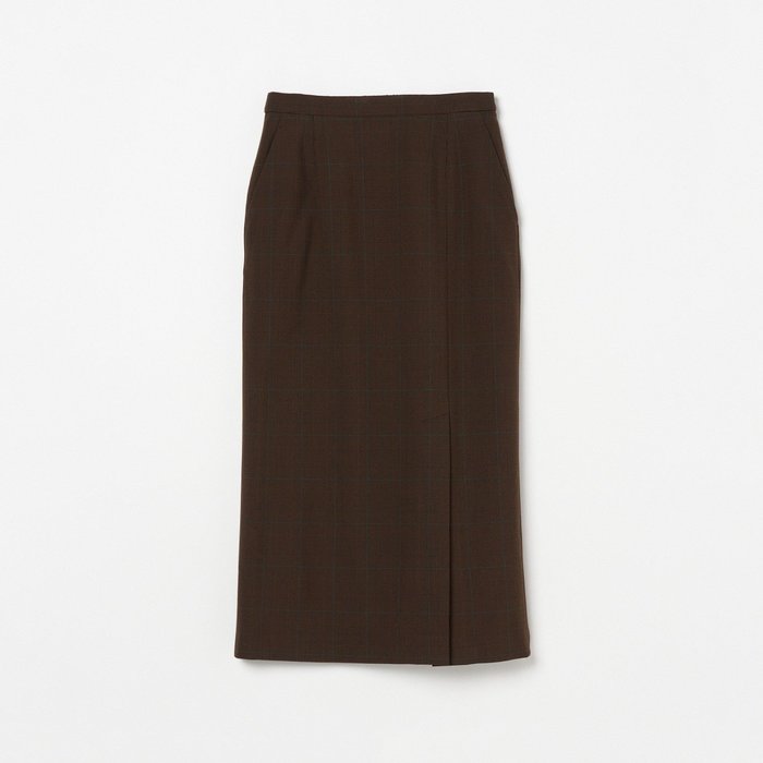 【エリオポール/heliopole】のCHECK I LINE SKIRT インテリア・キッズ・メンズ・レディースファッション・服の通販 founy(ファニー) https://founy.com/ ファッション Fashion レディースファッション Fashion for Women スカート Skirts ストレッチ Stretch, Stretchy Fabric ストレート Straight, Straight Cut チェック Check, Plaid, Tartan フロント Front, Front Design |ID: prp329100004823332 ipo3291000000035073391