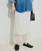 【スローブ イエナ/SLOBE IENA】のスリップレースイージースカート 人気、トレンドファッション・服の通販 founy(ファニー) ファッション Fashion レディースファッション Fashion for Women スカート Skirts 2025年 2025 2025-2026秋冬・A/W Autumn/Winter 2025–26 AW25–26 おすすめ Recommended / Our Picks ジャケット Jacket, Outerwear スウェット / スエット Sweatshirt, Sweatwear ペチコート Petticoat, Underskirt マニッシュ Mannish, Boyish ミックス Mix, Mixed Style ランジェリー Lingerie, Intimate Wear レース Lace, Lace Fabric thumbnail ホワイト|ID: prp329100004823336 ipo3291000000035073456