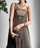 【ドゥドゥ/DouDou】のキュプラキャミワンピース 人気、トレンドファッション・服の通販 founy(ファニー) ファッション Fashion レディースファッション Fashion for Women ワンピース Dresses キャミソールワンピース Camisole Dresses 秋 Autumn カットソー Cut and Sewn Top カーディガン Cardigan, Knitwear ジャケット Jacket, Outerwear スマート Smart, Elegant 雑誌 Magazine, Fashion Magazine タートルネック Turtleneck, High Neck A/W・秋冬 Autumn/Winter 冬 Winter / This Winter 再入荷 Restock / Back in Stock 2025年 2025 2025-2026秋冬・A/W Autumn/Winter 2025–26 AW25–26 thumbnail カーキ|ID: prp329100004823356 ipo3291000000035073908