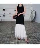 【アニュアンス/anuans】のレースドッキングニットワンピース MIX|ID: prp329100004823415 ipo3291000000035152304