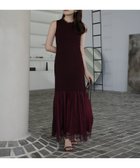 【アニュアンス/anuans】のレースドッキングニットワンピース BURGUNDY|ID: prp329100004823415 ipo3291000000035152306