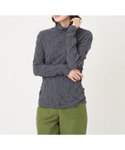 【メゾン ド サンク/Maison de CINQ】の洗える/日本製 強撚リンクスボーダーカットソー カーキ×ネイビー|ID: prp329100004823428 ipo3291000000035075079