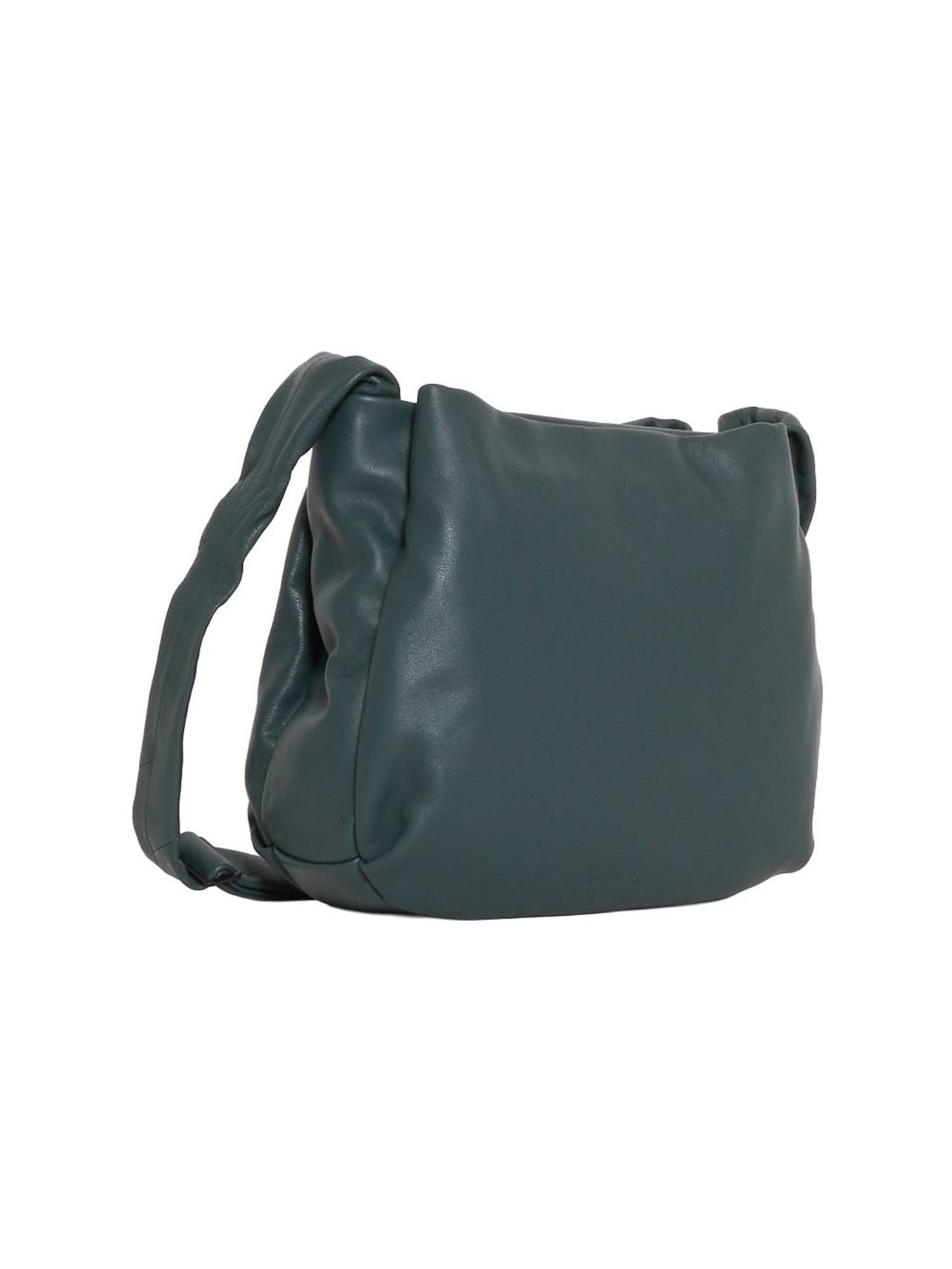 【カンペール/CAMPER】のカンペール GLOBO LEATHER ショルダーバッグ インテリア・キッズ・メンズ・レディースファッション・服の通販 founy(ファニー) 　ファッション　Fashion　レディースファッション　Fashion for Women　バッグ　Bags　2025年　2025　2025-2026秋冬・A/W　Autumn/Winter 2025–26 AW25–26　ショルダー　Shoulder, Shoulder Strap　スタンダード　Standard, Basic　フォルム　Silhouette, Form　ベーシック　Basic, Essential　ポケット　Pocket, Pocket Detail　エレガント 上品　Elegant　ダークグリーン|ID: prp329100004823429 ipo3291000000035075086