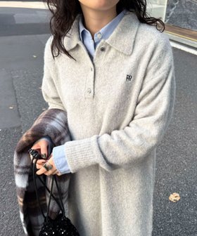 【フレディ&グロスター/FREDY&GLOSTER】のFR刺繍衿付きニットワンピース 人気、トレンドファッション・服の通販 founy(ファニー) ファッション Fashion レディースファッション Fashion for Women ワンピース Dresses ニットワンピース Knit Dresses トレンド Trend, Trending Now おすすめ Recommended / Our Picks 2025年 2025 2025-2026秋冬・A/W Autumn/Winter 2025–26 AW25–26 |ID:prp329100004823433