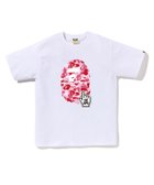 【ア ベイシング エイプ/A BATHING APE】のABC CAMO GO APE POINTER APE HEAD TEE BAPEC 人気、トレンドファッション・服の通販 founy(ファニー) ファッション Fashion レディースファッション Fashion for Women インナー Innerwear ショート Short, Short Length スリーブ Sleeve, Long Sleeve / Short Sleeve フロント Front, Front Design プリント Print, Printed Pattern ラバー Rubber, Rubber Sole thumbnail WHxPK|ID: prp329100004823449 ipo3291000000035075357