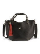 【キタムラケイツウ/KitamuraK2】のKitamuraK2/2WAY牛革ハンドバッグ 人気、トレンドファッション・服の通販 founy(ファニー) ファッション Fashion レディースファッション Fashion for Women バッグ Bags ショルダー Shoulder, Shoulder Strap シンプル Simple, Minimal フリンジ Fringe, Tassel ベーシック Basic, Essential ポーチ Pouch, Small Case 人気 Popular, Best Seller 定番 Standard, Basic Item thumbnail クロ|ID: prp329100004823463 ipo3291000000035075497