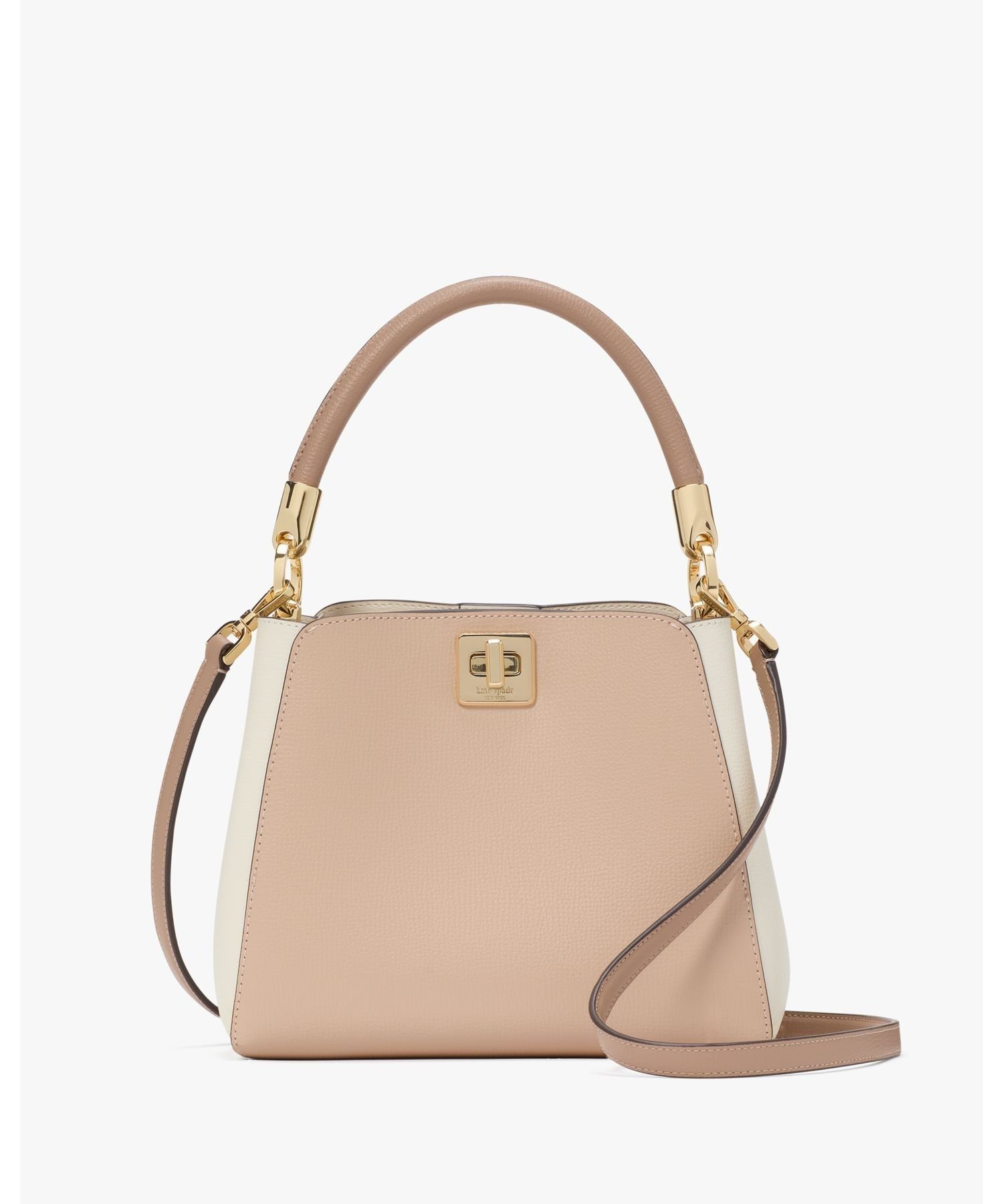 【ケイト スペード ニューヨーク/kate spade NEW YORK】の【公式】フィービー カラーブロック トップ ハンドル サッチェル インテリア・キッズ・メンズ・レディースファッション・服の通販 founy(ファニー) 　ファッション　Fashion　レディースファッション　Fashion for Women　クラシック　Classic, Timeless Style　フェミニン　Feminine, Girly　ブロック　Block, Solid Block Pattern　BROWN|ID: prp329100004823477 ipo3291000000035075677