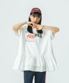 【ローズバッド/ROSE BUD】のREMAKE RUFFLE TOPS 人気、トレンドファッション・服の通販 founy(ファニー) ファッション Fashion レディースファッション Fashion for Women トップス・カットソー Cut & Sew Tops ラッフルトップス・フリルブラウス Ruffle Tops / Frilled Blouses カットソー Cut and Sewn Top スポーツ Sports, Activewear チュニック Tunic, Long Top フリル Frill, Ruffle プリント Print, Printed Pattern リメイク Remake, Reconstructed 再入荷 Restock / Back in Stock おすすめ Recommended / Our Picks thumbnail WHITE|ID: prp329100004823484 ipo3291000000035075770