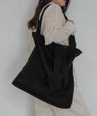 【アーバンリサーチ/URBAN RESEARCH】の『一部別注カラー』ITTI MARY INSIDE OUT TOTE- L 人気、トレンドファッション・服の通販 founy(ファニー) ファッション Fashion レディースファッション Fashion for Women バッグ Bags ショルダー Shoulder, Shoulder Strap シンプル Simple, Minimal 別注 Limited Edition, Custom Order ミリタリー Military, Army Style ラグジュアリー Luxury, Elegant ワンポイント One Point, Statement Accent S/S・春夏 SS, Spring/Summer, Warm Season 夏 Summer 2026年 2026 thumbnail ブラック|ID: prp329100004823486 ipo3291000000035075812