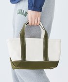 【エルエルビーン/L.L.Bean】のボート・アンド・トート、ミニ 人気、トレンドファッション・服の通販 founy(ファニー) ファッション Fashion レディースファッション Fashion for Women バッグ Bags キャンバス Canvas, Canvas Fabric ダブル Double, Double-Breasted ボトム Bottoms, Lower Wear 定番 Standard, Basic Item thumbnail Antique Olv|ID: prp329100004823513 ipo3291000000035076206
