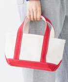 【エルエルビーン/L.L.Bean】のボート・アンド・トート、ミニ 人気、トレンドファッション・服の通販 founy(ファニー) ファッション Fashion レディースファッション Fashion for Women バッグ Bags キャンバス Canvas, Canvas Fabric ダブル Double, Double-Breasted ボトム Bottoms, Lower Wear 定番 Standard, Basic Item thumbnail Red|ID: prp329100004823513 ipo3291000000035076213