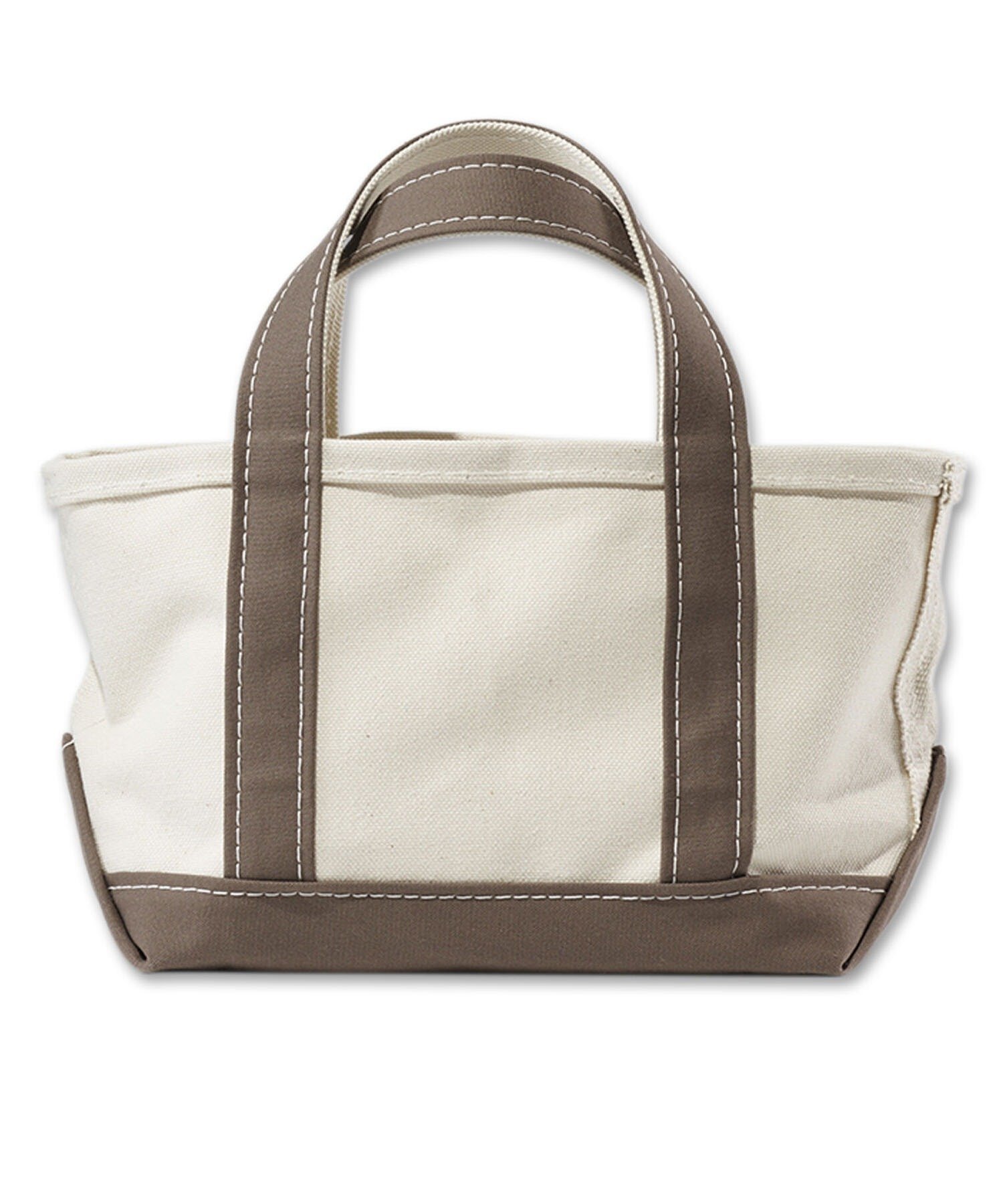 【エルエルビーン/L.L.Bean】のボート・アンド・トート、ミニ インテリア・キッズ・メンズ・レディースファッション・服の通販 founy(ファニー) 　ファッション　Fashion　レディースファッション　Fashion for Women　バッグ　Bags　キャンバス　Canvas, Canvas Fabric　ダブル　Double, Double-Breasted　ボトム　Bottoms, Lower Wear　定番　Standard, Basic Item　Fossil Brown|ID: prp329100004823513 ipo3291000000035076223