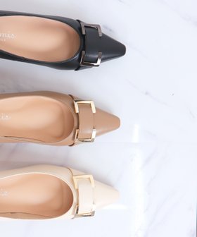 【アルテミス バイ ダイアナ/artemis by DIANA】のスクエアバックル ソフトポインテッドトゥパンプス 人気、トレンドファッション・服の通販 founy(ファニー) ファッション Fashion レディースファッション Fashion for Women バッグ Bags クッション Cushion, Throw Pillow 抗菌 Antibacterial, Bacteria-Resistant スクエア Square, Square Shape 再入荷 Restock / Back in Stock |ID:prp329100004823522