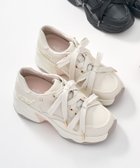 【プラスダイアナ/plus diana】のビジュー付き ダブルリボン厚底スニーカー 人気、トレンドファッション・服の通販 founy(ファニー) ファッション Fashion レディースファッション Fashion for Women 厚底 Platform Shoes 軽量 Lightweight, Ultra Light シューズ Shoes, Footwear スニーカー Sneakers, Trainers スマート Smart, Elegant センター Center, Center Line ダブル Double, Double-Breasted バランス Balance, Style Balance ビジュー Bijou, Jewel-like Accent リボン Ribbon, Bow 再入荷 Restock / Back in Stock エレガント 上品 Elegant 新作・新入荷 New Arrivals / New In thumbnail アイボリー人工スムース*|ID: prp329100004823534 ipo3291000000035076419