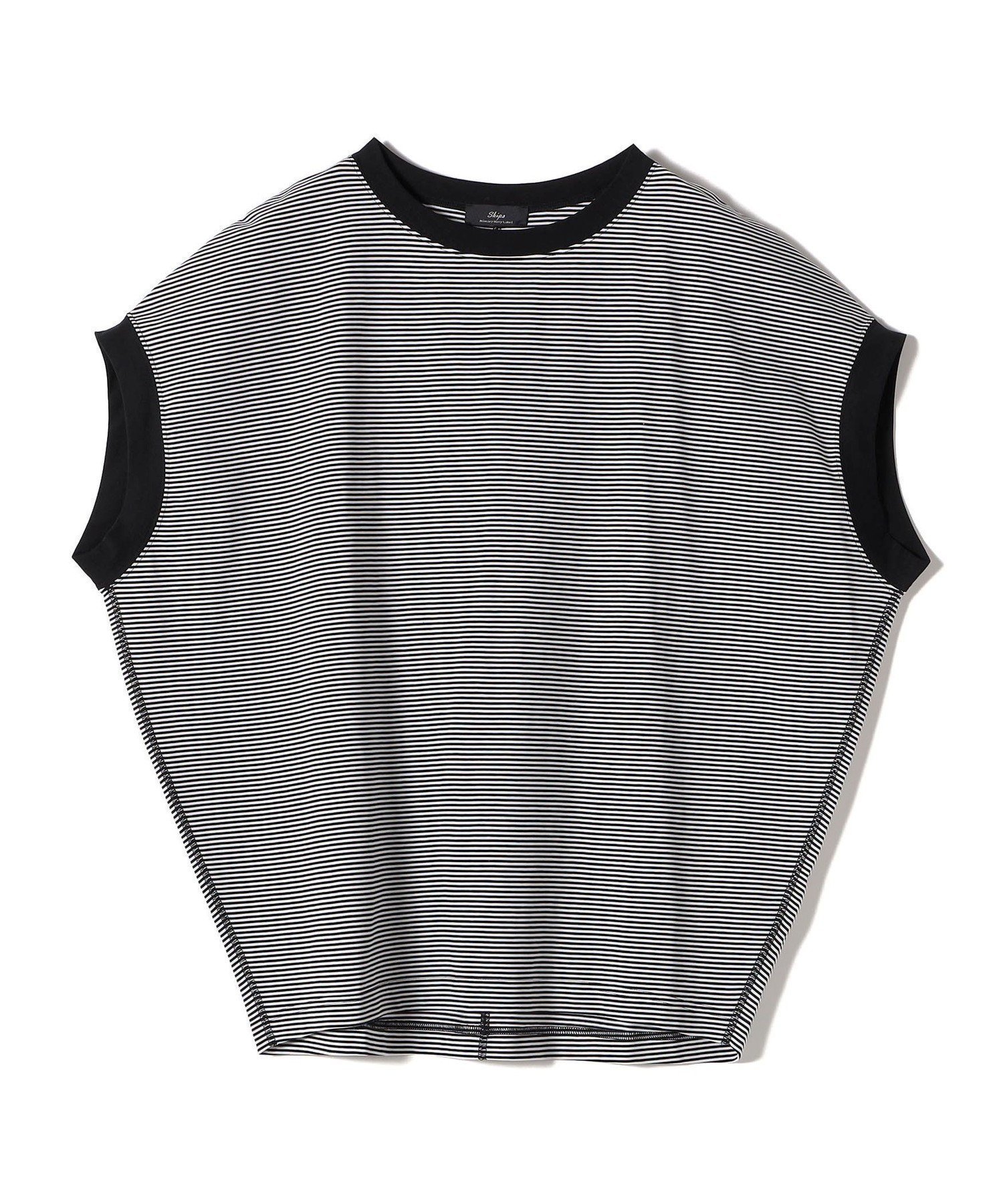 【シップス フォー ウィメン/SHIPS】のSHIPS Primary Navy Label サイロ プレミアム フレンチ スリーブ TEE インテリア・キッズ・メンズ・レディースファッション・服の通販 founy(ファニー) 　ファッション　Fashion　レディースファッション　Fashion for Women　ショルダー　Shoulder, Shoulder Strap　スリーブ　Sleeve, Long Sleeve / Short Sleeve　ドロップ　Drop Shoulder, Dropped Style　フレンチ　French, French Style　プレミアム　Premium, High-End　ベーシック　Basic, Essential　ボトム　Bottoms, Lower Wear　ダークグレー|ID: prp329100004823535 ipo3291000000035076423