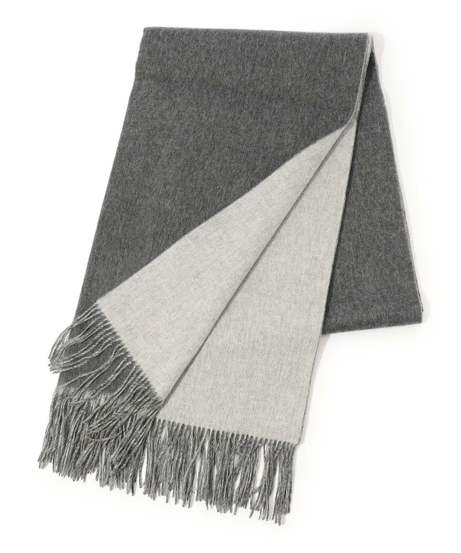 【トゥモローランド/TOMORROWLAND】のTOMORROWLAND ダブルフェイス ストール インテリア・キッズ・メンズ・レディースファッション・服の通販 founy(ファニー) 　ファッション　Fashion　レディースファッション　Fashion for Women　おすすめ　Recommended / Our Picks　なめらか　Smooth, Silky Texture　ストール　Stole, Wrap　ダブル　Double, Double-Breasted　フェイス　Face, Facial Design　今季　This Season, Current Season　定番　Standard, Basic Item　16 グレー系|ID: prp329100004823536 ipo3291000000035076427