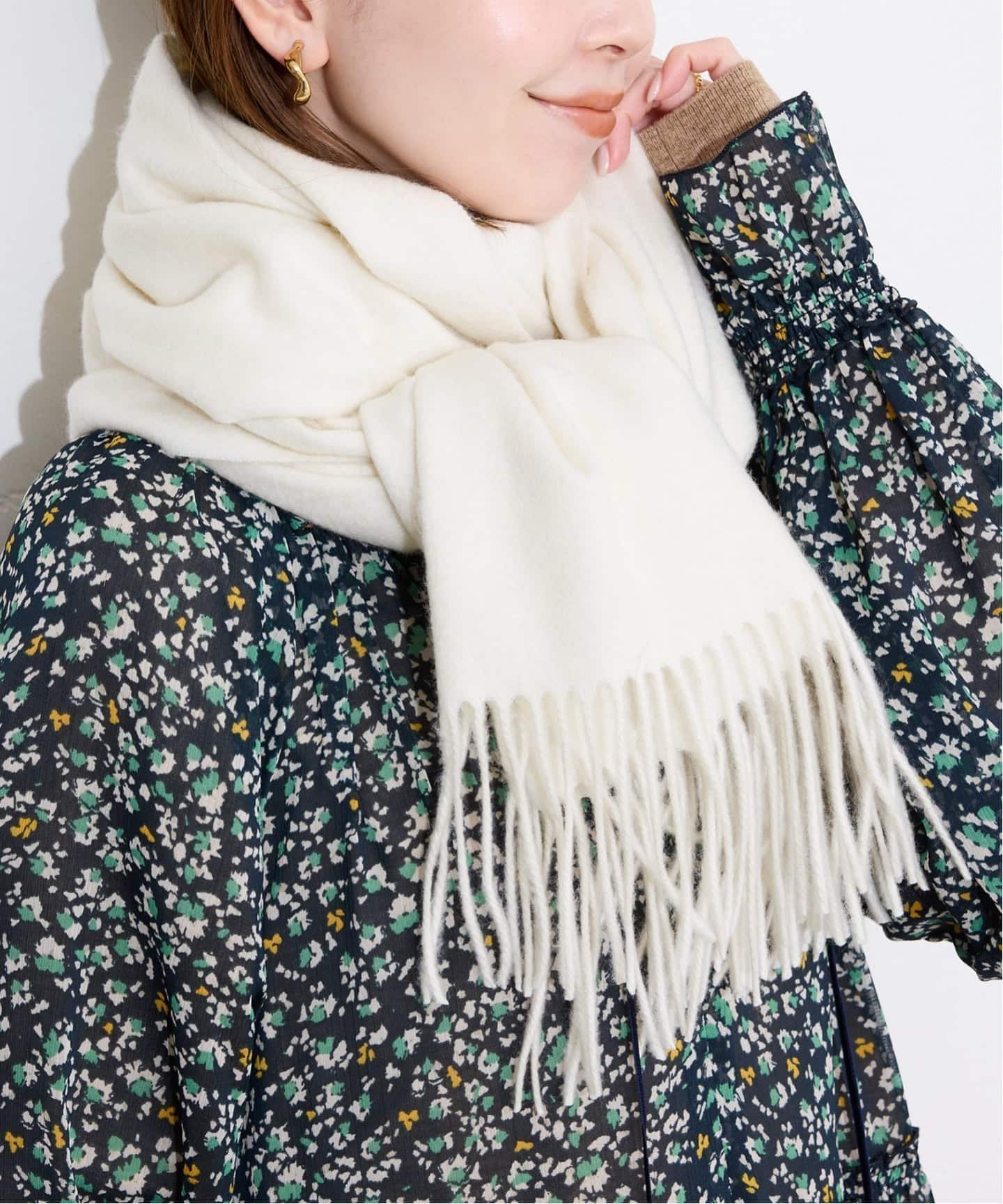 【スローブ イエナ/SLOBE IENA】のSLOBE カシミヤストール インテリア・キッズ・メンズ・レディースファッション・服の通販 founy(ファニー) 　ファッション　Fashion　レディースファッション　Fashion for Women　シンプル　Simple, Minimal　ストール　Stole, Wrap　スマート　Smart, Elegant　トレンド　Trend, Trending Now　フェミニン　Feminine, Girly　ナチュラル|ID: prp329100004823540 ipo3291000000035076468