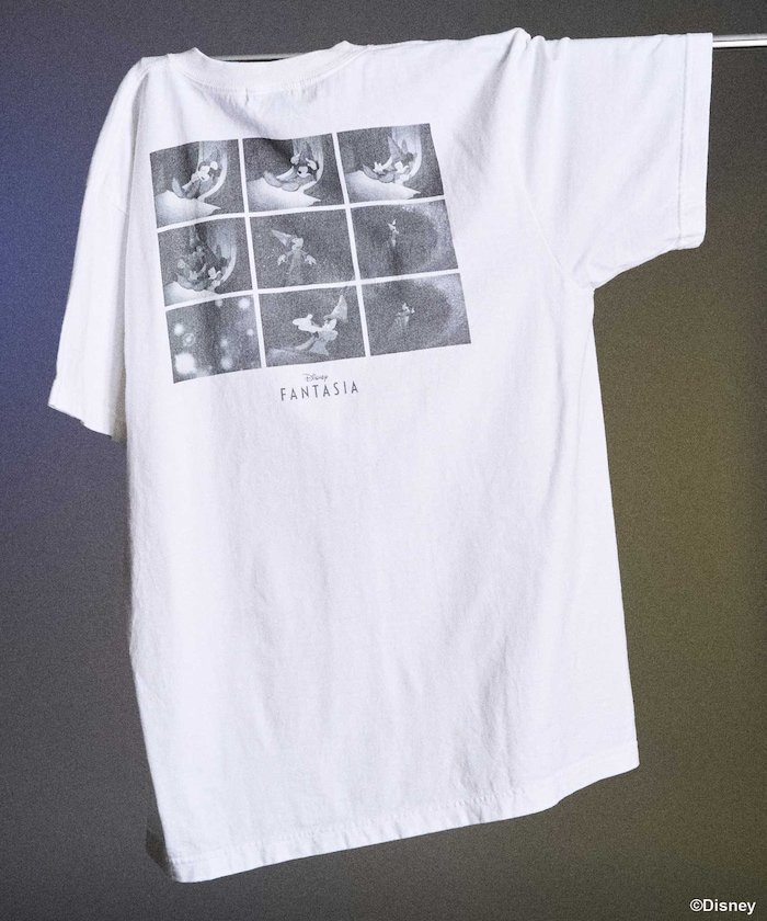 【フリークスストア/FREAK'S STORE】の【DISNEY FANTASIA】 9ボックスバックプリント Tシャツ/ディズニー/ミッキーマウス 25SS 人気、トレンドファッション・服の通販 founy(ファニー) 　ファッション　Fashion　レディースファッション　Fashion for Women　トップス・カットソー　Cut & Sew Tops　シャツ・ブラウス・オフィスカジュアル　Elegant Blouses & Button-Ups　ロングTシャツ・Tシャツ　Longline T-Shirts & Tees　バッグ　Bags　2025年　2025　2025春夏・S/S　Spring/Summer 2025 SS25　プリント　Print, Printed Pattern　夏　Summer　S/S・春夏　SS, Spring/Summer, Warm Season　 other-1|ID: prp329100004823544 ipo3291000000035076496