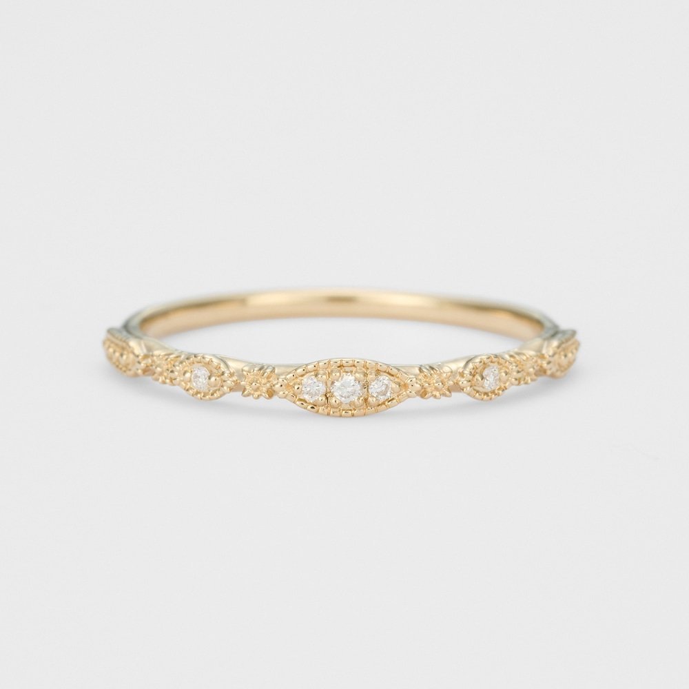 【アガット/agete】のK10ダイヤモンドリング(0.02ct) インテリア・キッズ・メンズ・レディースファッション・服の通販 founy(ファニー) 　ファッション　Fashion　レディースファッション　Fashion for Women　おすすめ　Recommended / Our Picks　グラデーション　Gradient, Ombre　ダイヤモンド　Diamond, Brilliant Cut　ホワイト|ID: prp329100004823549 ipo3291000000035076529