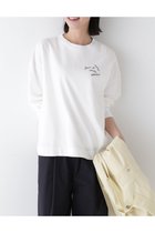 【ヒューマンウーマン/HUMAN WOMAN】のミニ裏毛ロゴトレーナー 人気、トレンドファッション・服の通販 founy(ファニー) ファッション Fashion レディースファッション Fashion for Women おすすめ Recommended / Our Picks インナー Innerwear カーディガン Cardigan, Knitwear ジャケット Jacket, Outerwear スウェット / スエット Sweatshirt, Sweatwear ダウン Down, Puffer トレーナー Sweatshirt, Trainer ボトム Bottoms, Lower Wear ランダム Random, Irregular リラックス Relax, Relaxed Fit thumbnail ホワイト|ID: prp329100004823554 ipo3291000000035076579