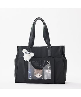 【ロウェル シングス/LOWELL Things】の【NEW】オシゴトトートL【推し活】 人気、トレンドファッション・服の通販 founy(ファニー) ファッション Fashion レディースファッション Fashion for Women バッグ Bags アクリル Acrylic Material 傘 Umbrella, Parasol 軽量 Lightweight, Ultra Light シューズ Shoes, Footwear スタンド Stand Collar, Upright Stand スマホ Smartphone, Mobile Device チャーム Charm, Pendant フィット Fit, Slim Fit ベーシック Basic, Essential ポケット Pocket, Pocket Detail マグネット Magnet, Magnetic Closure メッシュ Mesh, Net Fabric リアル Real, Realistic 楽ちん Easy Fit, Comfortable スーツケース キャリーケース Suitcase / Carry Case ビジネス 仕事 通勤 Business / Work / Commuting |ID:prp329100004823559