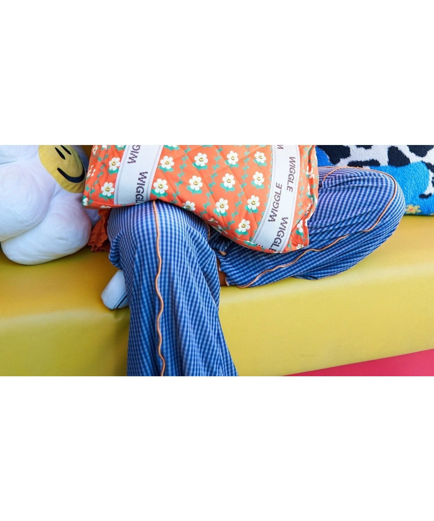 【チャオパニックティピー/CIAOPANIC TYPY】の【wiggle wiggle】マルチウェイトートバッグ インテリア・キッズ・メンズ・レディースファッション・服の通販 founy(ファニー) 　ファッション　Fashion　レディースファッション　Fashion for Women　バッグ　Bags　カラフル　Colorful Design　キャラクター　Character, Licensed Characters　キルティング　Quilted, Quilting　コンパクト　Compact, Small Size　スマート　Smart, Elegant　財布　Wallet, Purse　チャーム　Charm, Pendant　手帳　Planner, Notebook　人気　Popular, Best Seller　ベビー　Baby, Babywear　ポケット　Pocket, Pocket Detail　モチーフ　Motif, Design Theme　おすすめ　Recommended / Our Picks　旅行　Travel　オレンジ|ID: prp329100004823561 ipo3291000000035076645