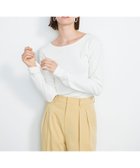 【ノーク/N.O.R.C】のテレコボートネックプルオーバー 人気、トレンドファッション・服の通販 founy(ファニー) ファッション Fashion レディースファッション Fashion for Women トップス・カットソー Cut & Sew Tops カジュアルプルオーバー・ニットトップス Pullovers & Knit Tops / Casual Pullovers インナー Innerwear シンプル Simple, Minimal ジャケット Jacket, Outerwear フィット Fit, Slim Fit thumbnail オフ|ID: prp329100004823562 ipo3291000000035076653