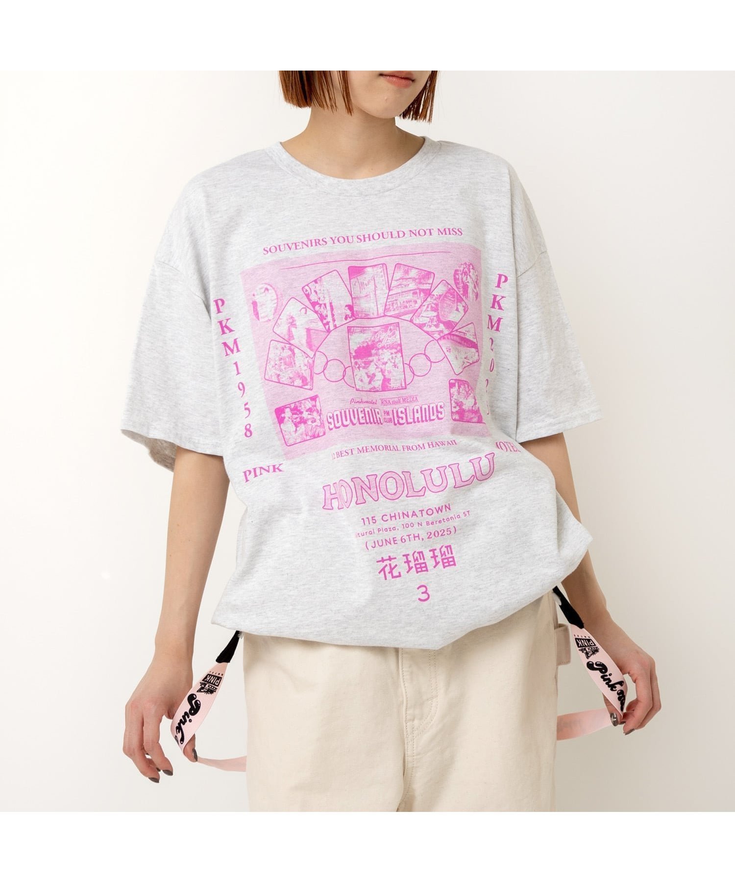 【アールエヌエー/RNA】のM2517 PMホノルルメモリーT 人気、トレンドファッション・服の通販 founy(ファニー) 　ファッション　Fashion　レディースファッション　Fashion for Women　おすすめ　Recommended / Our Picks　フロント　Front, Front Design　プリント　Print, Printed Pattern　ミックス　Mix, Mixed Style　レギュラー　Regular, Standard Fit　ビジネス 仕事 通勤　Business / Work / Commuting　日本製　Made In Japan　 other-1|ID: prp329100004823563 ipo3291000000035076673