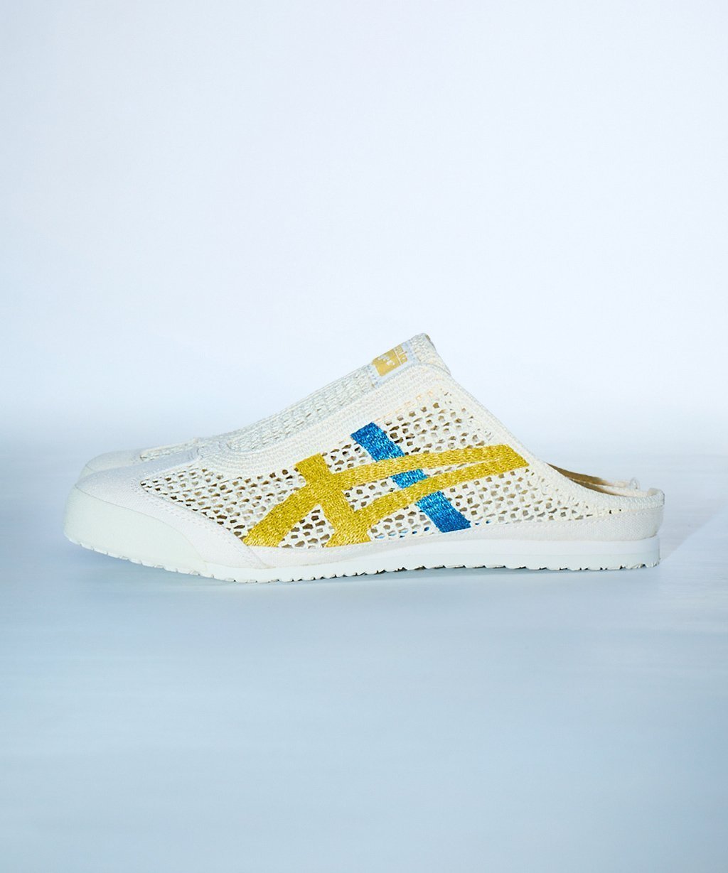 【オニツカ タイガー/Onitsuka Tiger】の【公式ショップ】MEXICO 66 SABOT インテリア・キッズ・メンズ・レディースファッション・服の通販 founy(ファニー) 　ファッション　Fashion　レディースファッション　Fashion for Women　クッション　Cushion, Throw Pillow　メッシュ　Mesh, Net Fabric　リラックス　Relax, Relaxed Fit　定番　Standard, Basic Item　CREAM/MUSTARD|ID: prp329100004823564 ipo3291000000035076702