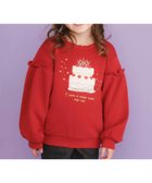 【ベベ オンライン ストア/BEBE ONLINE STORE / KIDS】のケーキパフュームボトルモチーフキラキラパッチ刺しゅうトレーナー(80~130cm) 人気、トレンドファッション・服の通販 founy(ファニー) ファッション Fashion キッズファッション Fashion for Kids 秋 Autumn キャップ Cap, Baseball Cap クラウン Crown, Royal Motif サテン Satin, Glossy Fabric シンプル Simple, Minimal ジュエル Jewel, Gemstone チェック Check, Plaid, Tartan トレーナー Sweatshirt, Trainer 長袖 Long Sleeve, Full Sleeve パッチ Patch, Appliqué フレンチ French, French Style フロント Front, Front Design ミックス Mix, Mixed Style モチーフ Motif, Design Theme レース Lace, Lace Fabric A/W・秋冬 Autumn/Winter おすすめ Recommended / Our Picks エレガント 上品 Elegant 2025年 2025 2025-2026秋冬・A/W Autumn/Winter 2025–26 AW25–26 thumbnail レッド|ID: prp329100004823609 ipo3291000000035077123
