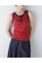 【ヒューマンウーマン/HUMAN WOMAN】のリブタンクトップ 人気、トレンドファッション・服の通販 founy(ファニー) ファッション Fashion レディースファッション Fashion for Women おすすめ Recommended / Our Picks インナー Innerwear カーディガン Cardigan, Knitwear スタンダード Standard, Basic タンク Tank Top, Sleeveless Top フィット Fit, Slim Fit ベーシック Basic, Essential ボーダー Border, Stripe 別注 Limited Edition, Custom Order 夏 Summer 定番 Standard, Basic Item thumbnail ネイビーBD3|ID: prp329100004823612 ipo3291000000035077139