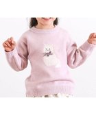 【ベベ オンライン ストア/BEBE ONLINE STORE / KIDS】のウマクマネコアニマルモチーフニットトップス(80~130cm) 人気、トレンドファッション・服の通販 founy(ファニー) ファッション Fashion キッズファッション Fashion for Kids トップス・カットソー Cut & Sew Tops 秋 Autumn シンプル Simple, Minimal チェック Check, Plaid, Tartan チャーム Charm, Pendant ネコ Cat, Feline Motif パープル Purple, Violet フレンチ French, French Style ベロア Velour, Soft Velvet ボトム Bottoms, Lower Wear ミックス Mix, Mixed Style モチーフ Motif, Design Theme リボン Ribbon, Bow A/W・秋冬 Autumn/Winter お家時間・ステイホーム Stay Home / At Home エレガント 上品 Elegant 2025年 2025 2025-2026秋冬・A/W Autumn/Winter 2025–26 AW25–26 thumbnail ピンク|ID: prp329100004823616 ipo3291000000035077187