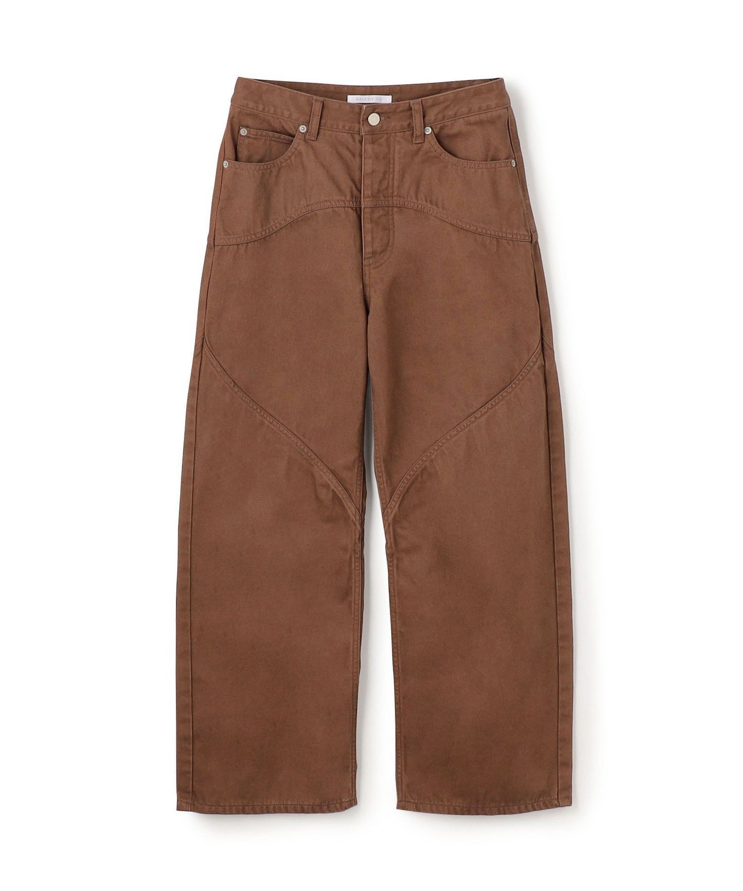 【トゥモローランド/TOMORROWLAND】のサンフェードデニム ウェーブカーブパンツ インテリア・キッズ・メンズ・レディースファッション・服の通販 founy(ファニー) 　ファッション　Fashion　レディースファッション　Fashion for Women　パンツ　Pants & Trousers　おすすめ　Recommended / Our Picks　サンダル　Sandals, Summer Shoes　シューズ　Shoes, Footwear　デニム　Denim, Jeans Material　フラット　Flat, Flat Shoes　春　Spring　45 キャメル|ID: prp329100004823620 ipo3291000000035077218